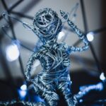 decoration made from wires