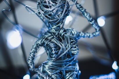 decoration made from wires